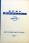 Preview: Opel Kapitaen 1957 Owner Manual (0246)